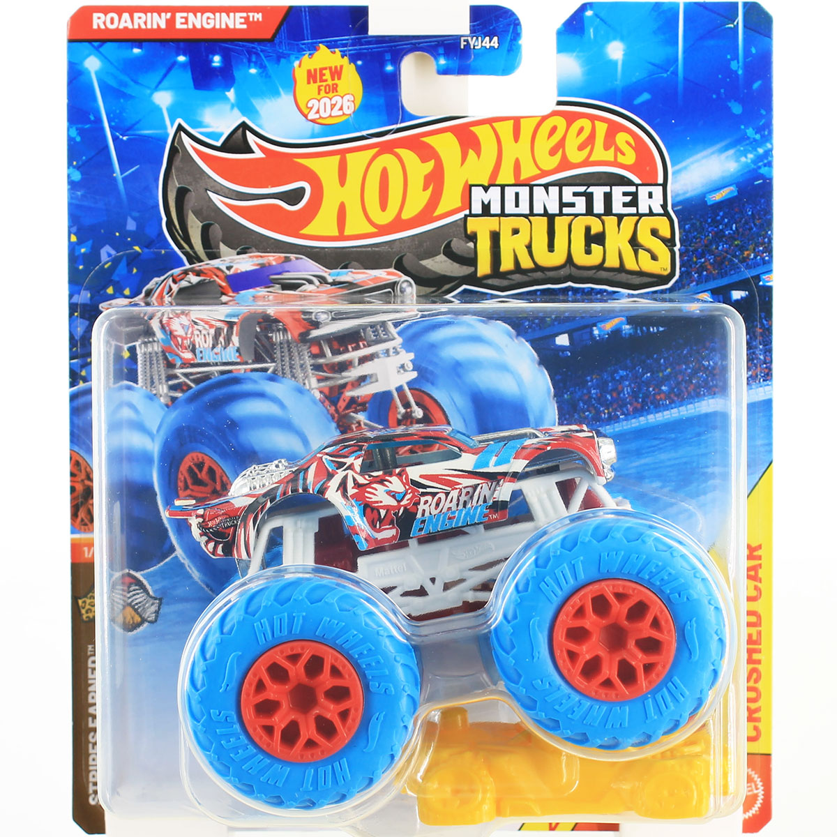 Hot Wheels Car Monster Trucks - ホットウィール カー 2026 モンスタートラック ローリンエンジン 1/64