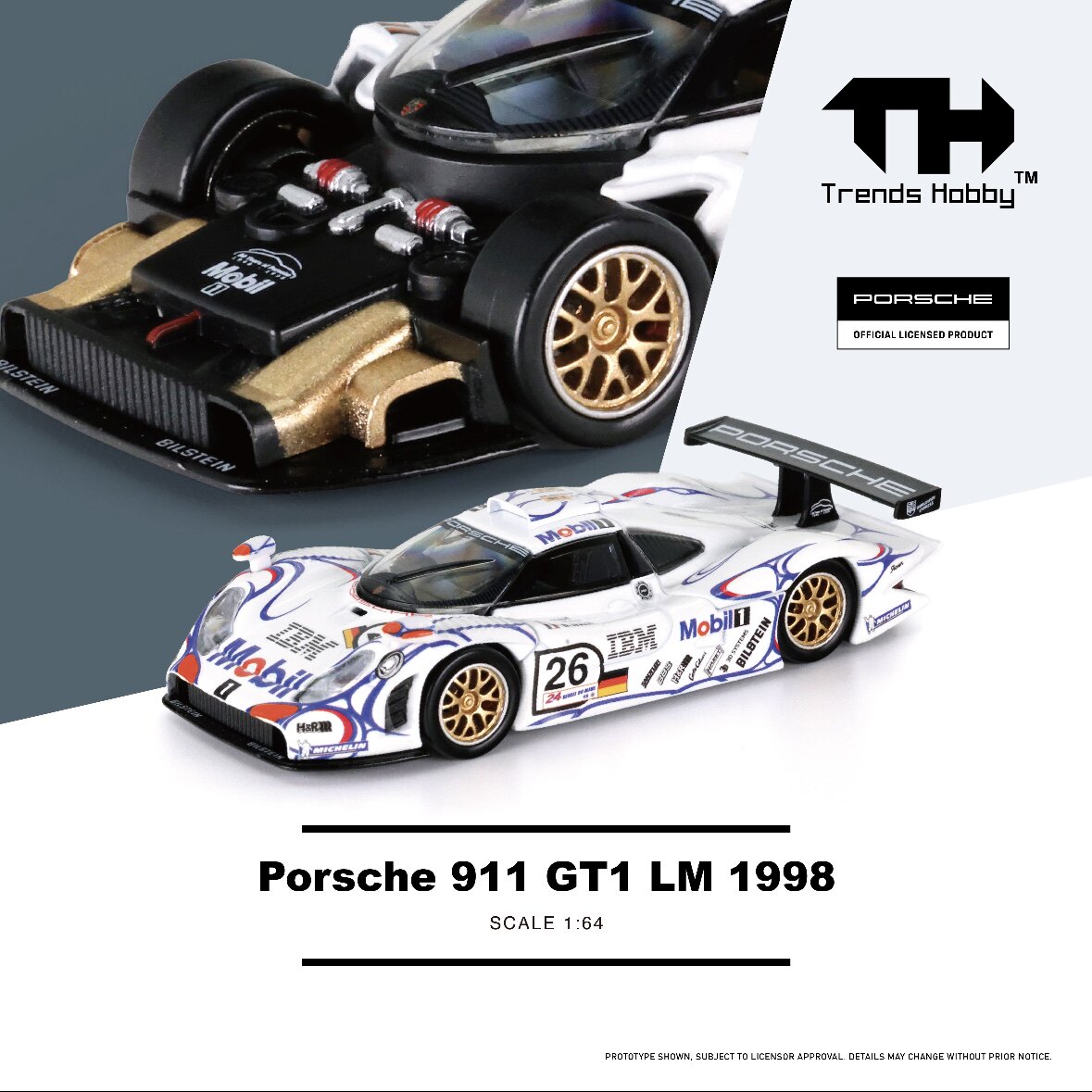 TH 1/64 ポルシェ 911 GT3 R ルマン24時間 - Die Cast Car 1 64 のレビューと価格